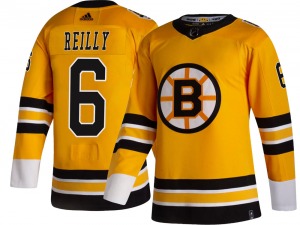 Breakaway Adidas Youth Mike Reilly Gold 2020/21 Special Edition Jersey - NHL Boston Bruins