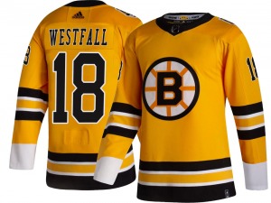 Breakaway Adidas Youth Ed Westfall Gold 2020/21 Special Edition Jersey - NHL Boston Bruins