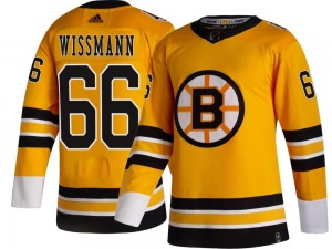 Breakaway Adidas Youth Kai Wissmann Gold 2020/21 Special Edition Jersey - NHL Boston Bruins