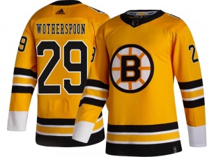 Breakaway Adidas Youth Parker Wotherspoon Gold 2020/21 Special Edition Jersey - NHL Boston Bruins