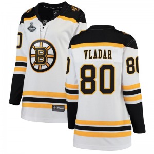 Breakaway Fanatics Branded Women's Daniel Vladar White Away 2019 Stanley Cup Final Bound Jersey - NHL Boston Bruins