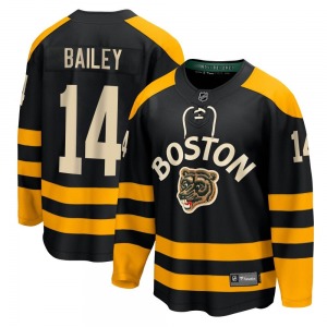 Breakaway Fanatics Branded Youth Garnet Ace Bailey Black 2023 Winter Classic Jersey - NHL Boston Bruins