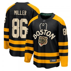 Breakaway Fanatics Branded Youth Kevan Miller Black 2023 Winter Classic Jersey - NHL Boston Bruins