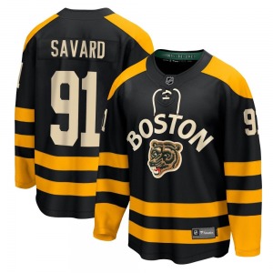 Breakaway Fanatics Branded Youth Marc Savard Black 2023 Winter Classic Jersey - NHL Boston Bruins