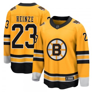 Breakaway Fanatics Branded Youth Steve Heinze Gold 2020/21 Special Edition Jersey - NHL Boston Bruins