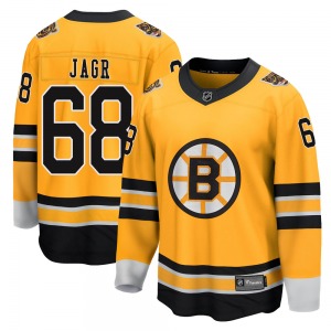 Breakaway Fanatics Branded Youth Jaromir Jagr Gold 2020/21 Special Edition Jersey - NHL Boston Bruins