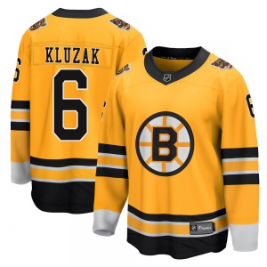 Breakaway Fanatics Branded Youth Gord Kluzak Gold 2020/21 Special Edition Jersey - NHL Boston Bruins