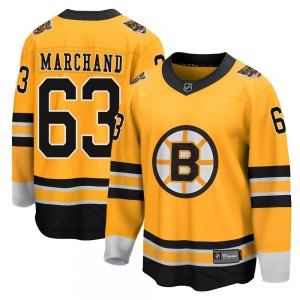 Breakaway Fanatics Branded Youth Brad Marchand Gold 2020/21 Special Edition Jersey - NHL Boston Bruins