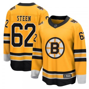 Breakaway Fanatics Branded Youth Oskar Steen Gold 2020/21 Special Edition Jersey - NHL Boston Bruins