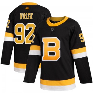 Authentic Adidas Youth Tomas Nosek Black Alternate Jersey - NHL Boston Bruins