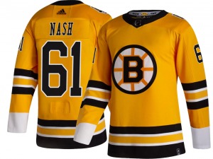 Breakaway Adidas Adult Rick Nash Gold 2020/21 Special Edition Jersey - NHL Boston Bruins