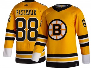 Breakaway Adidas Adult David Pastrnak Gold 2020/21 Special Edition Jersey - NHL Boston Bruins