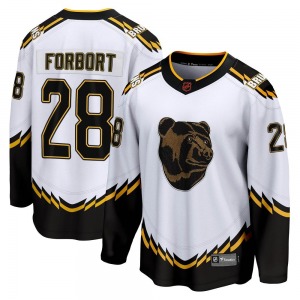 Breakaway Fanatics Branded Adult Derek Forbort White Special Edition 2.0 Jersey - NHL Boston Bruins
