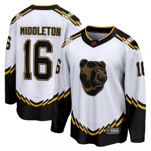 Breakaway Fanatics Branded Adult Rick Middleton White Special Edition 2.0 Jersey - NHL Boston Bruins