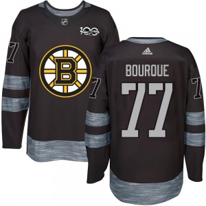Authentic Adult Ray Bourque Black 1917-2017 100th Anniversary Jersey - NHL Boston Bruins