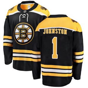Breakaway Fanatics Branded Adult Eddie Johnston Black Home Jersey - NHL Boston Bruins