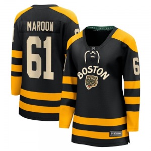 Breakaway Fanatics Branded Women's Pat Maroon Black 2023 Winter Classic Jersey - NHL Boston Bruins