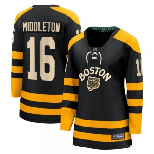 Breakaway Fanatics Branded Women's Rick Middleton Black 2023 Winter Classic Jersey - NHL Boston Bruins