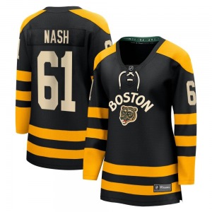 Breakaway Fanatics Branded Women's Rick Nash Black 2023 Winter Classic Jersey - NHL Boston Bruins