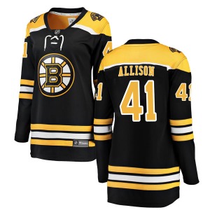 Breakaway Fanatics Branded Women's Jason Allison Black Home Jersey - NHL Boston Bruins