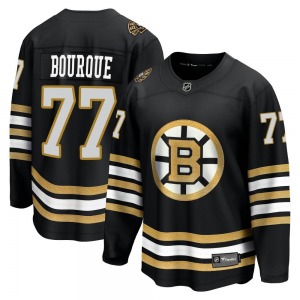 Premier Fanatics Branded Adult Ray Bourque Black Breakaway 100th Anniversary Jersey - NHL Boston Bruins