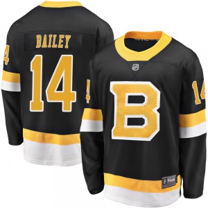 Premier Fanatics Branded Youth Garnet Ace Bailey Black Breakaway Alternate Jersey - NHL Boston Bruins