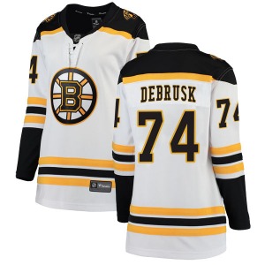 Breakaway Fanatics Branded Women's Jake DeBrusk White Away Jersey - NHL Boston Bruins