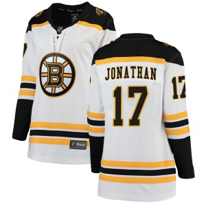 Breakaway Fanatics Branded Women's Stan Jonathan White Away Jersey - NHL Boston Bruins