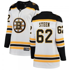 Breakaway Fanatics Branded Women's Oskar Steen White Away Jersey - NHL Boston Bruins