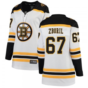 Breakaway Fanatics Branded Women's Jakub Zboril White ized Away Jersey - NHL Boston Bruins