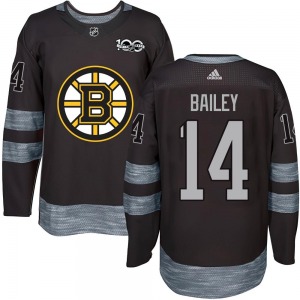 Authentic Youth Garnet Ace Bailey Black 1917-2017 100th Anniversary Jersey - NHL Boston Bruins