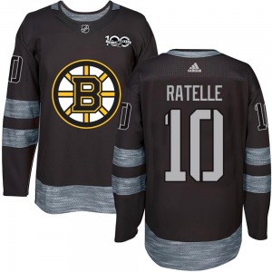 Authentic Youth Jean Ratelle Black 1917-2017 100th Anniversary Jersey - NHL Boston Bruins