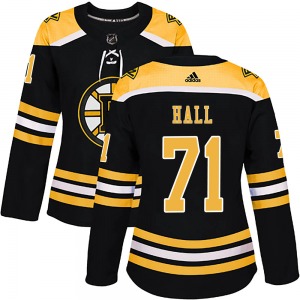 Authentic Adidas Women's Taylor Hall Black Home Jersey - NHL Boston Bruins