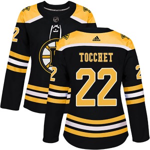 Authentic Adidas Women's Rick Tocchet Black Home Jersey - NHL Boston Bruins