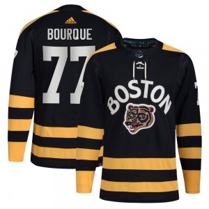 Authentic Adidas Youth Ray Bourque Black 2023 Winter Classic Jersey - NHL Boston Bruins