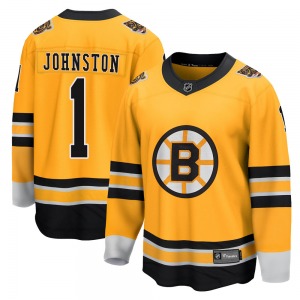 Breakaway Fanatics Branded Adult Eddie Johnston Gold 2020/21 Special Edition Jersey - NHL Boston Bruins