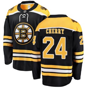 Breakaway Fanatics Branded Youth Don Cherry Black Home Jersey - NHL Boston Bruins