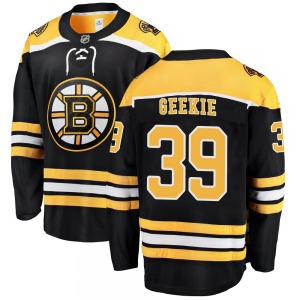 Breakaway Fanatics Branded Youth Morgan Geekie Black Home Jersey - NHL Boston Bruins