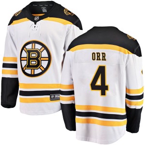 Breakaway Fanatics Branded Adult Bobby Orr White Away Jersey - NHL Boston Bruins
