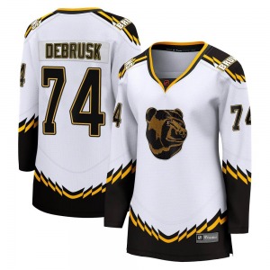 Breakaway Fanatics Branded Women's Jake DeBrusk White Special Edition 2.0 Jersey - NHL Boston Bruins