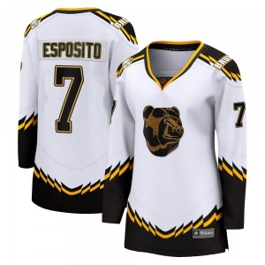 Breakaway Fanatics Branded Women's Phil Esposito White Special Edition 2.0 Jersey - NHL Boston Bruins
