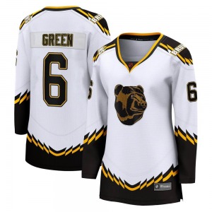 Breakaway Fanatics Branded Women's Ted Green White Special Edition 2.0 Jersey - NHL Boston Bruins