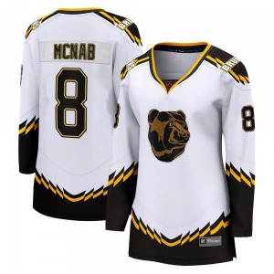 Breakaway Fanatics Branded Women's Peter Mcnab White Special Edition 2.0 Jersey - NHL Boston Bruins