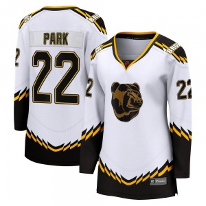 Breakaway Fanatics Branded Women's Brad Park White Special Edition 2.0 Jersey - NHL Boston Bruins
