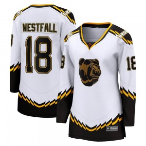Breakaway Fanatics Branded Women's Ed Westfall White Special Edition 2.0 Jersey - NHL Boston Bruins