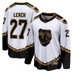 Breakaway Fanatics Branded Youth Reggie Leach White Special Edition 2.0 Jersey - NHL Boston Bruins