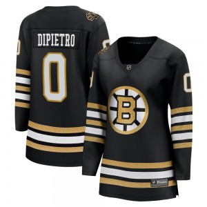 Premier Fanatics Branded Women's Michael DiPietro Black Breakaway 100th Anniversary Jersey - NHL Boston Bruins