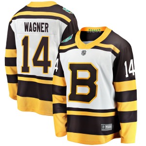 Breakaway Fanatics Branded Youth Chris Wagner White 2019 Winter Classic Jersey - NHL Boston Bruins