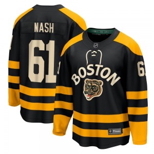 Breakaway Fanatics Branded Youth Rick Nash Black 2023 Winter Classic Jersey - NHL Boston Bruins