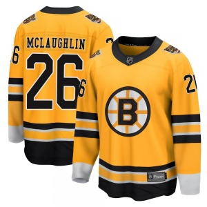 Breakaway Fanatics Branded Youth Marc McLaughlin Gold 2020/21 Special Edition Jersey - NHL Boston Bruins